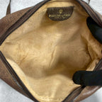 Gucci GG Sherry Line Shoulder Bag Brown Logo — view 5