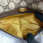 Gucci GG Sherry Line Shoulder Bag Brown Logo — view 6