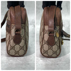 Gucci GG Sherry Line Shoulder Bag Brown Logo — view 7