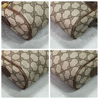 Gucci GG Sherry Line Shoulder Bag Brown Logo — view 9
