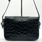 Celine Vintage Croc Shoulder Leather Rope — view 3