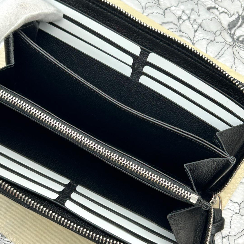 Louis Vuitton Lockme Zippy Wallet Noir — view 6