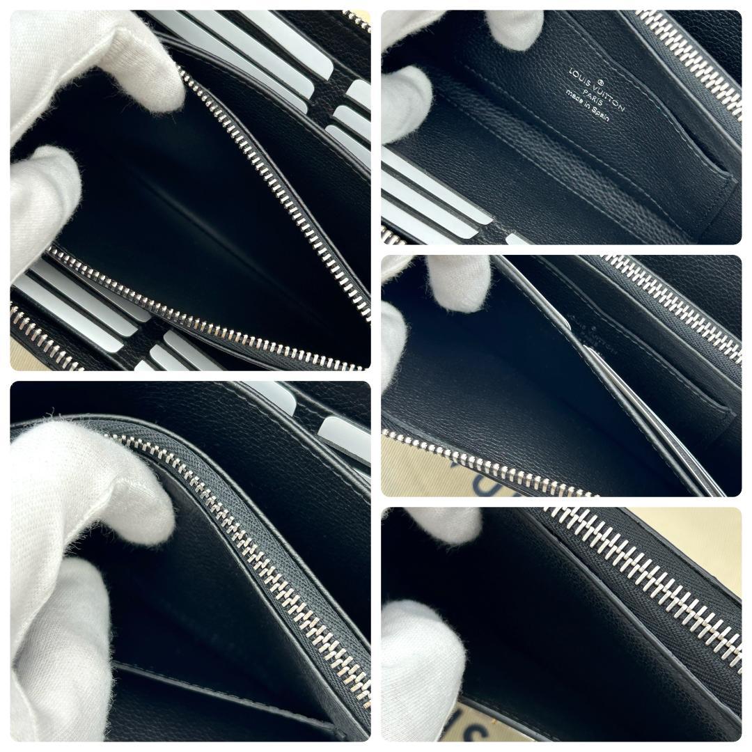 Louis Vuitton Lockme Zippy Wallet Noir — view 7