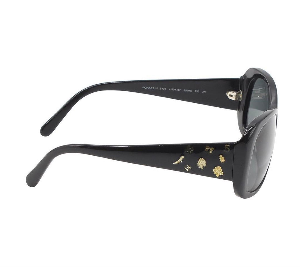 Chanel Multi Icon Charm Sunglasses Eyewear — view 3