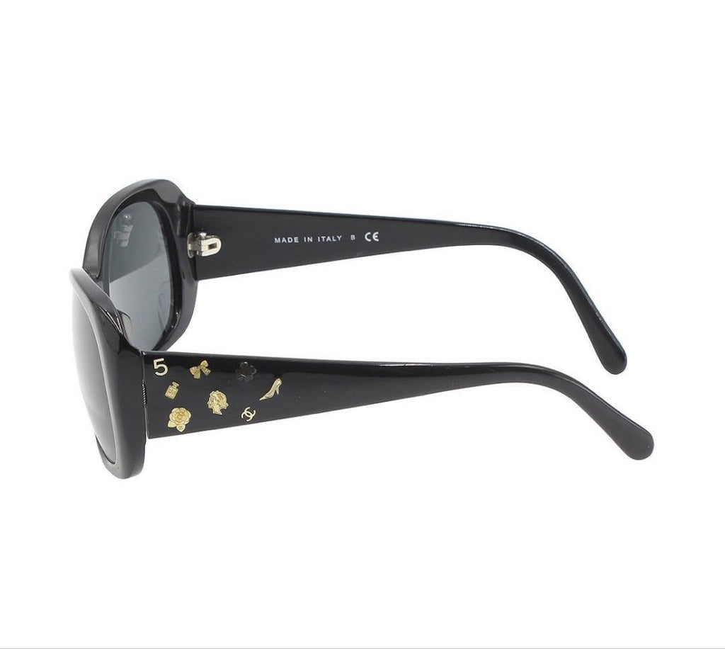 Chanel Multi Icon Charm Sunglasses Eyewear — view 4
