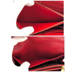 Louis Vuitton Wallet Monogram Portefeuille Sarah Retiro Red Brown — view 5