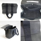 Hermes Valparaiso PM Black Handbag — view 4