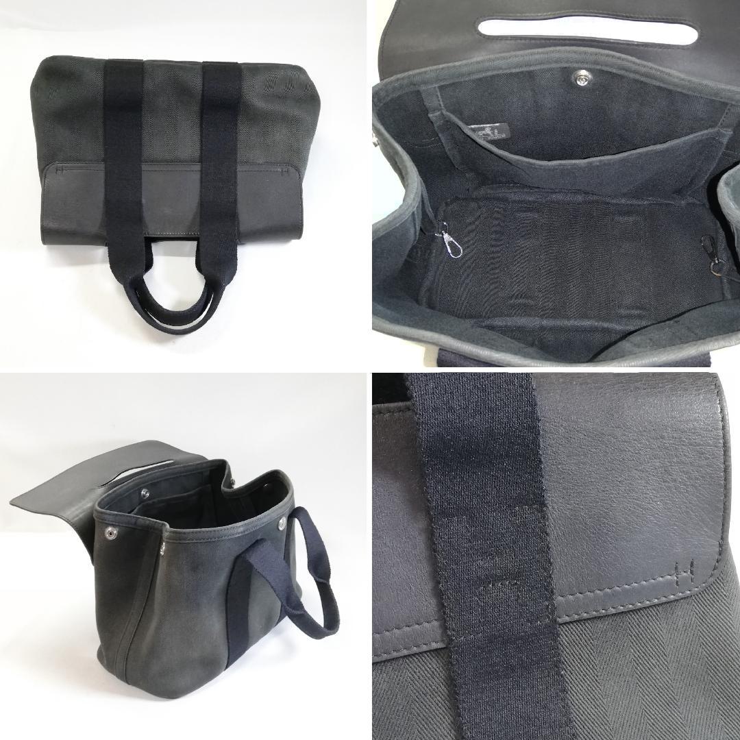 Hermes Valparaiso PM Black Handbag — view 4