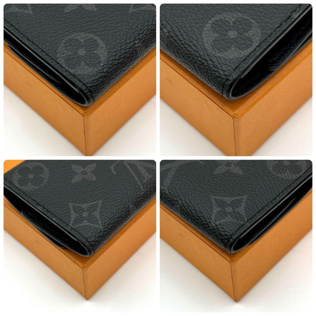 Louis Vuitton Monogram Eclipse Key Case Multicles 6 Black Key Holder — view 8