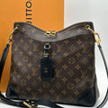 Louis Vuitton Rare New Odeon NM Monogram Macassar Shoulder