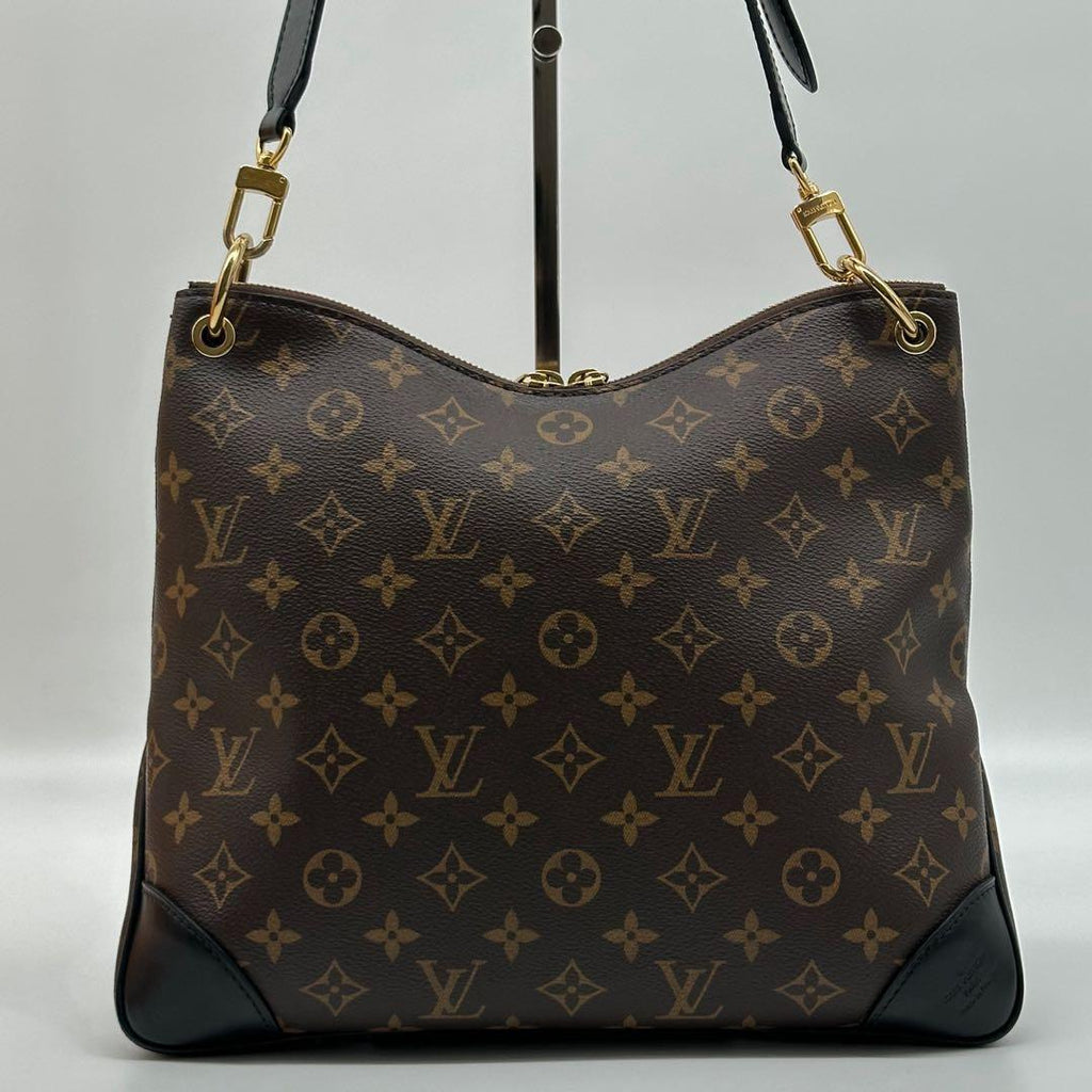 Louis Vuitton Rare New Odeon NM Monogram Macassar Shoulder — view 4