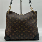 Louis Vuitton Rare New Odeon NM Monogram Macassar Shoulder — view 4