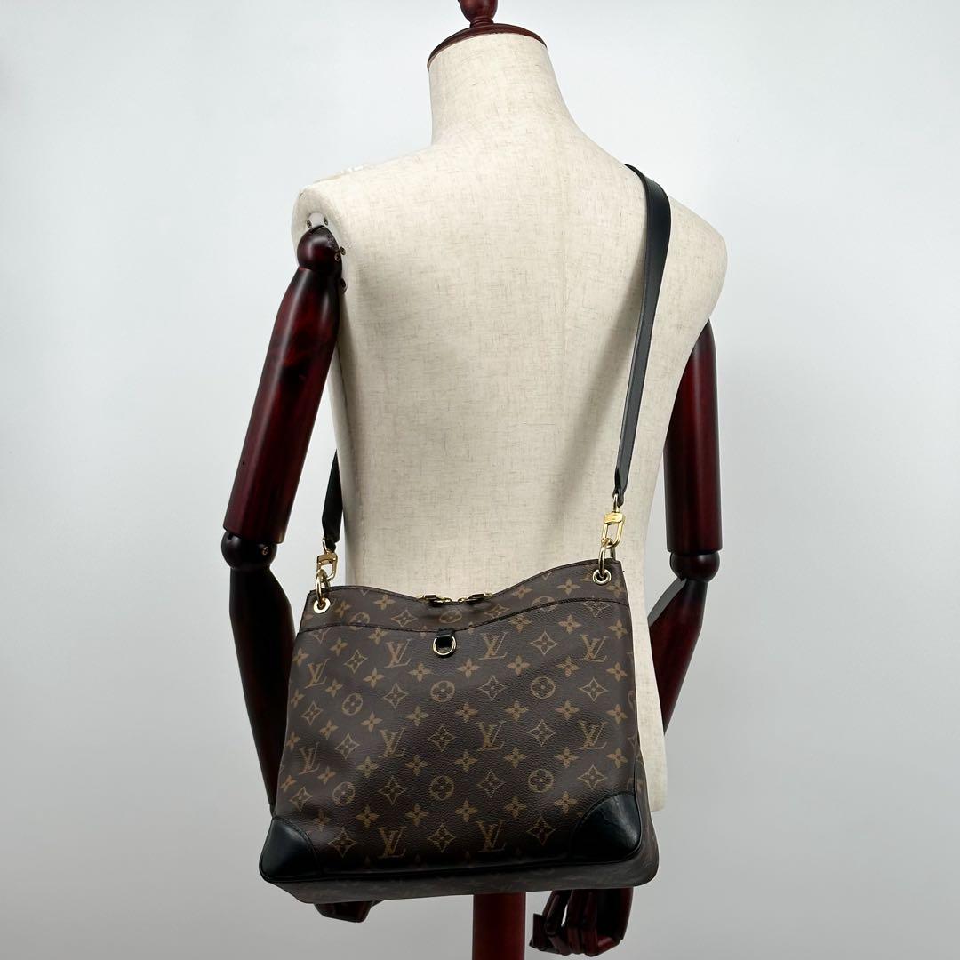 Louis Vuitton Rare New Odeon NM Monogram Macassar Shoulder — view 6