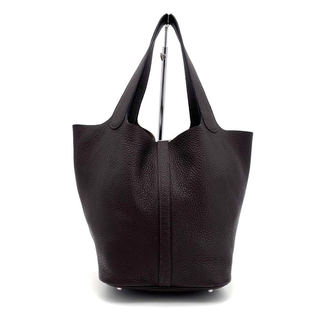 Hermes Picotin Lock MM Brown Tote Leather — view 2