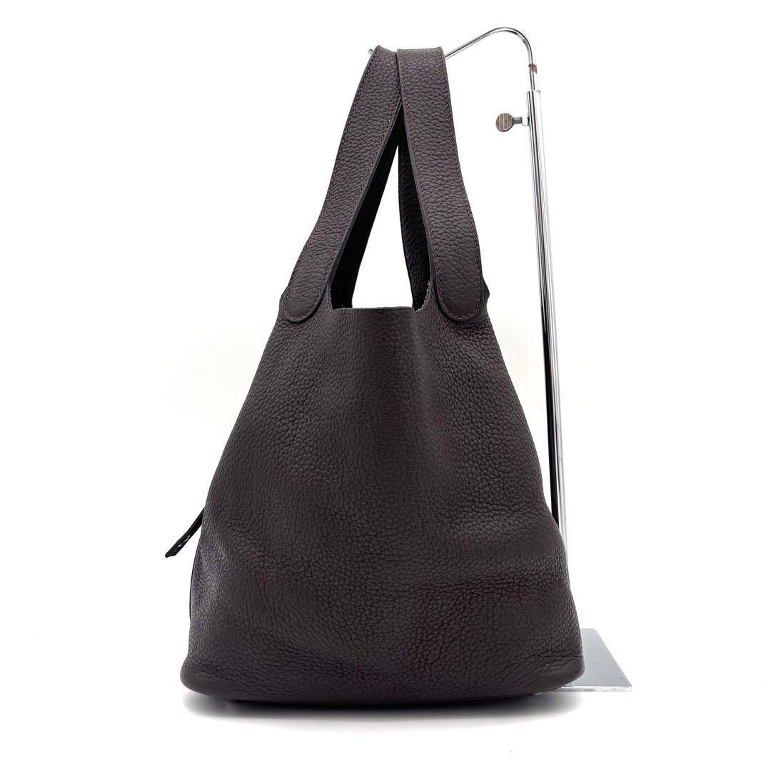 Hermes Picotin Lock MM Brown Tote Leather — view 5