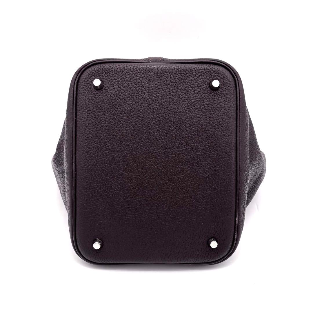 Hermes Picotin Lock MM Brown Tote Leather — view 6