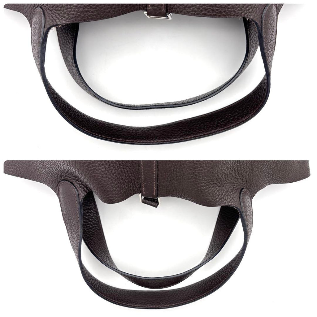 Hermes Picotin Lock MM Brown Tote Leather — view 7