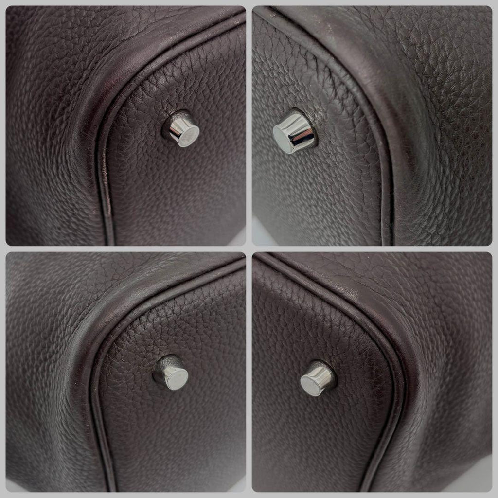 Hermes Picotin Lock MM Brown Tote Leather — view 8