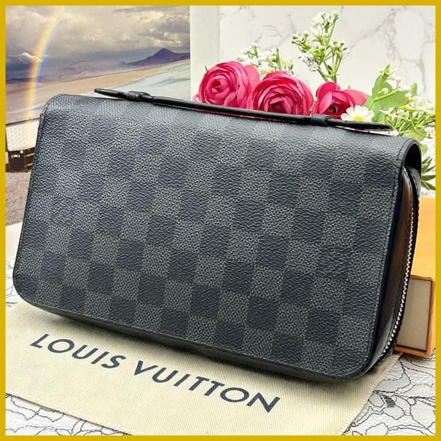 Louis Vuitton Zippy XL Damier Graphite Wallet