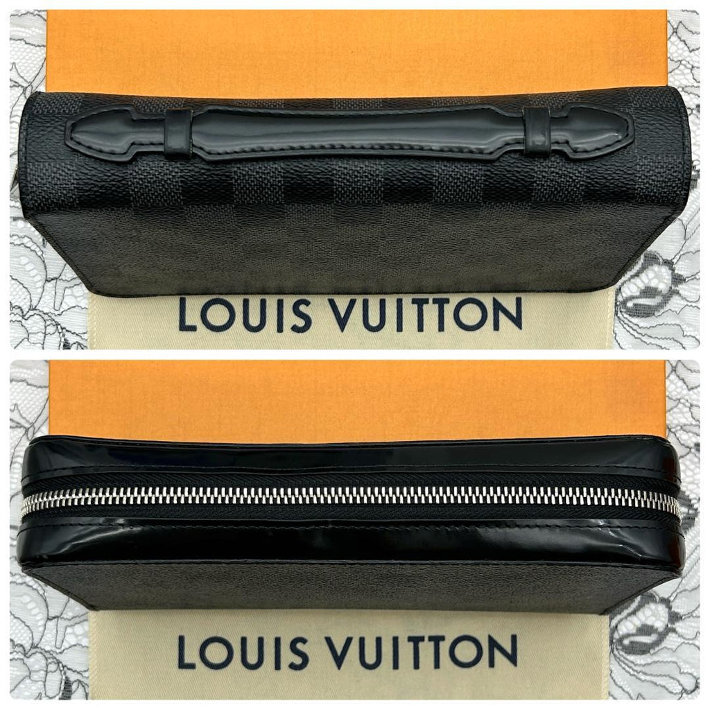 Louis Vuitton Zippy XL Damier Graphite Wallet — view 3