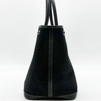 Hermes Garden Party PM Canvas Leather Officier Tote — view 5