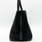 Hermes Garden Party PM Canvas Leather Officier Tote — view 6