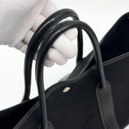 Hermes Garden Party PM Canvas Leather Officier Tote — view 7