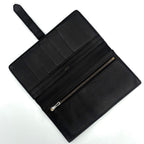 Hermes Bearn Souffle Bifold Wallet Epsom Black Gold — view 3