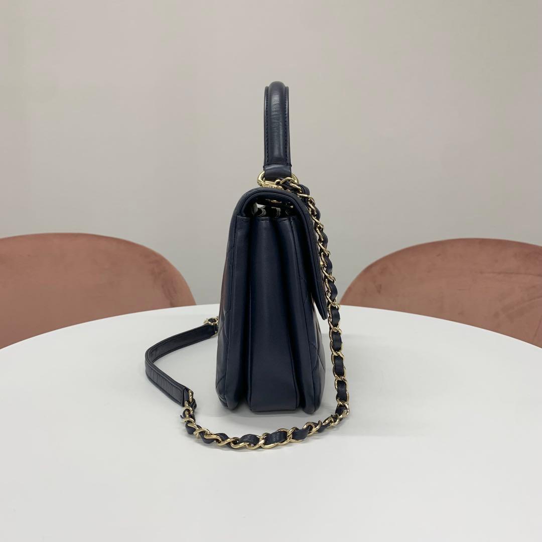 Chanel Trendy CC Lambskin CC Logo Shoulder — view 2