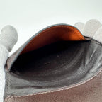 Hermes 2009: Card Case Brown Leather Business Holder — view 7