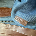 Celine Vintage Denim Shoulder Bag — view 4