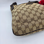 Gucci Shoulder Bag GG Canvas Brown — view 5