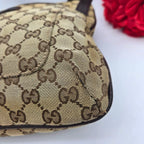 Gucci Shoulder Bag GG Canvas Brown — view 6