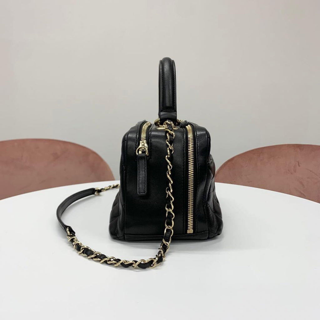 Chanel Trendy CC Bowling Bag Quilted 2-Way — view 2