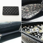 Chanel Caviar Leather Quilted Wallet Black — view 4