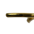 Celine Knot Extra Thin Bracelet Gold Finish Brass — view 7