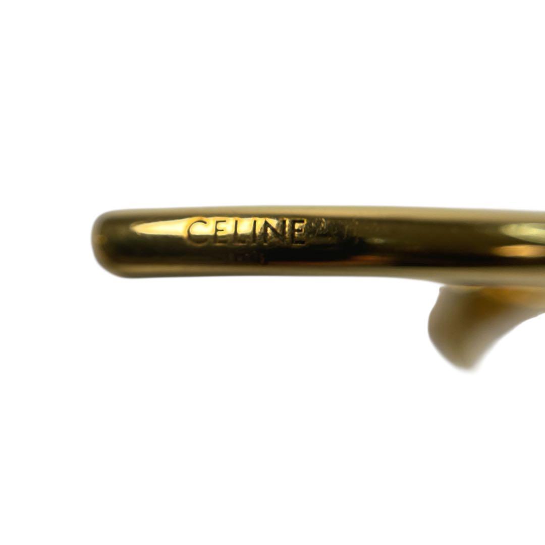 Celine Knot Extra Thin Bracelet Gold Finish Brass — view 7