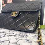 Chanel Double Flap Chain Shoulder Vintage — view 5