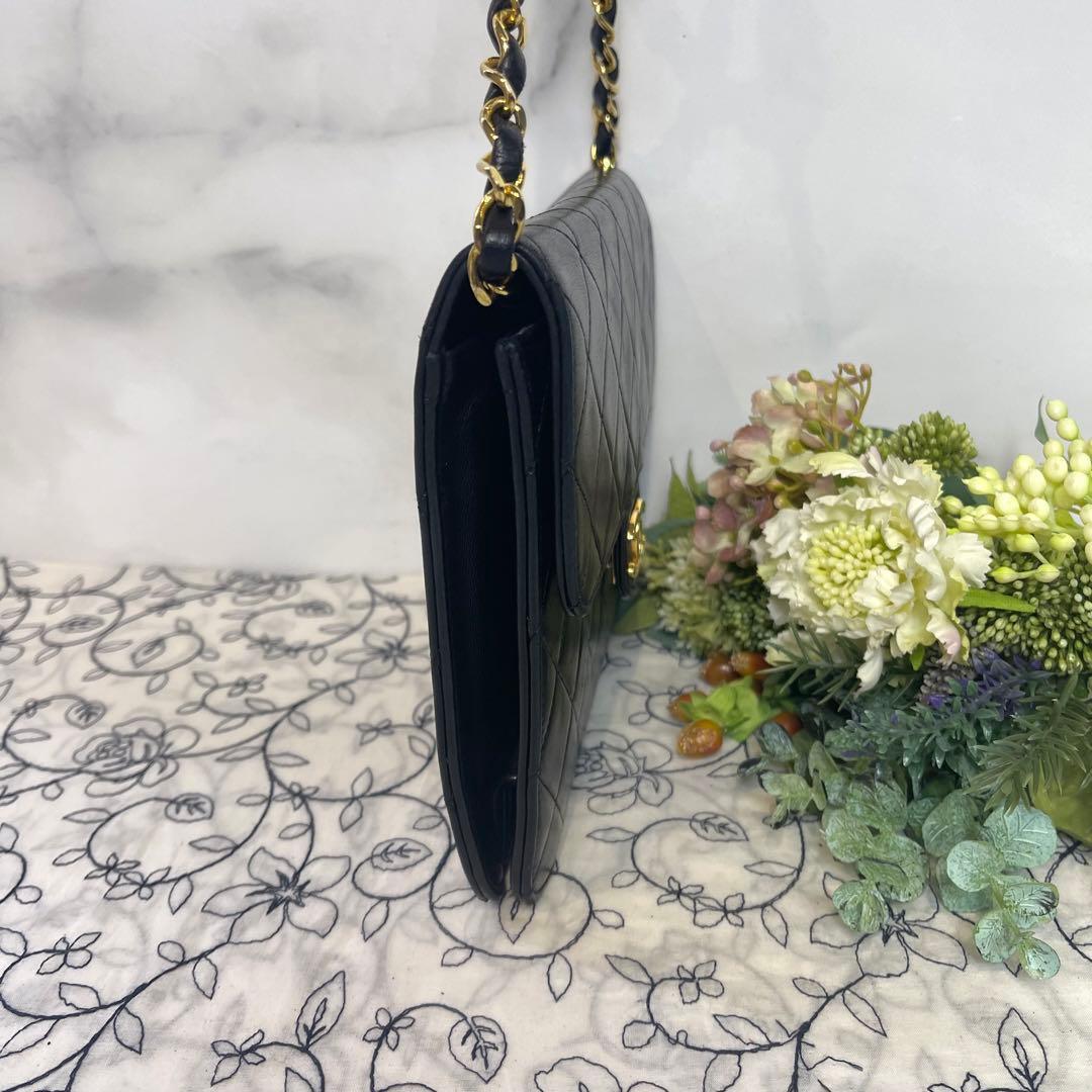 Chanel Double Flap Chain Shoulder Vintage — view 7