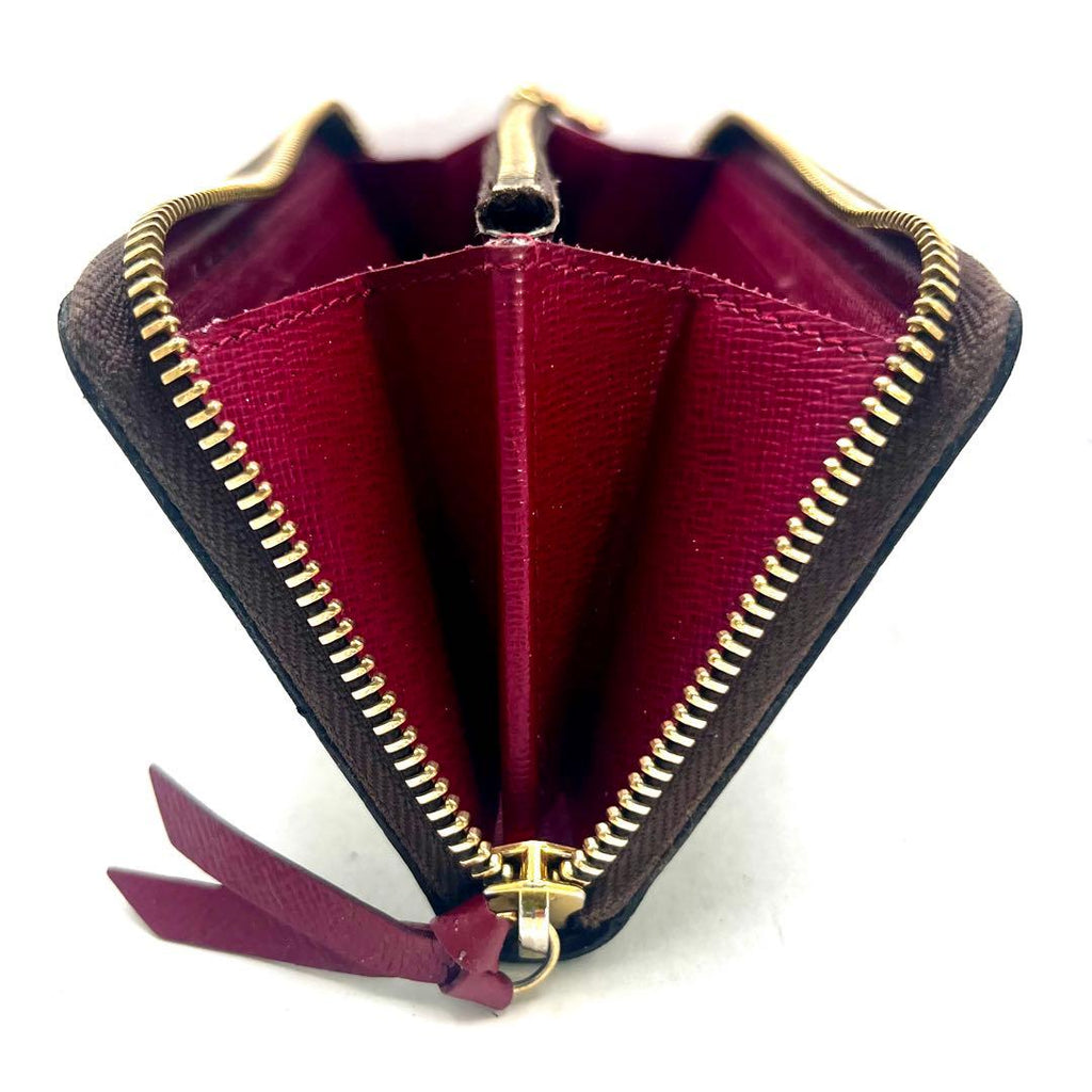 Louis Vuitton Monogram Portefeuille Clemence Round Zip Wallet — view 3