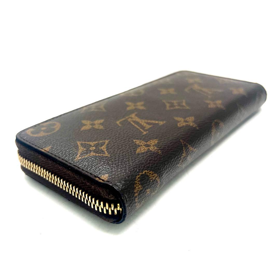 Louis Vuitton Monogram Portefeuille Clemence Round Zip Wallet — view 8