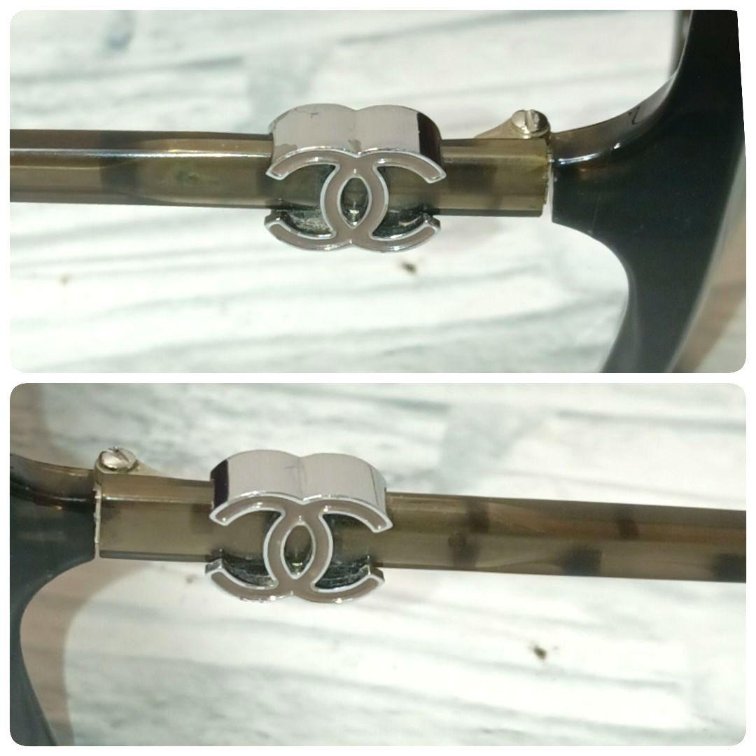 Chanel Sunglasses Brown CC Logo Wellington Eyewear — view 3