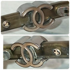 Chanel Sunglasses Brown CC Logo Wellington Eyewear — view 4