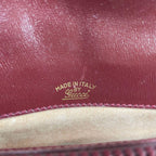Gucci Shoulder Bag Horsebit Bordeaux Leather — view 7