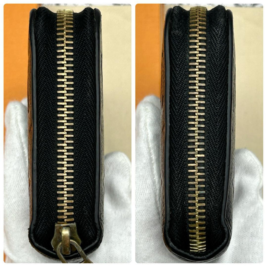 Louis Vuitton Empreinte Zippy Wallet Noir — view 4