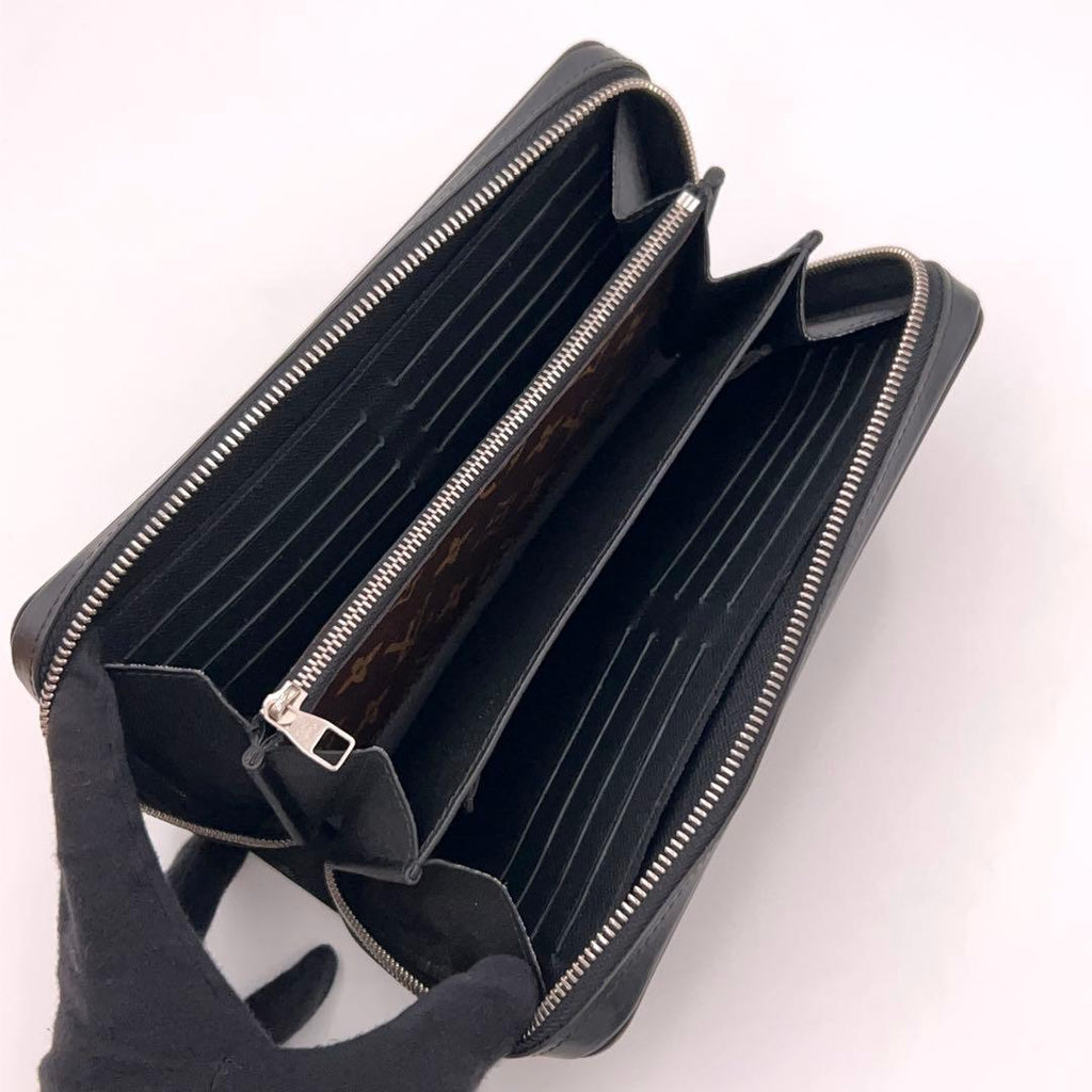 Louis Vuitton Monogram Macassar Zippy XL Wallet Clutch — view 3