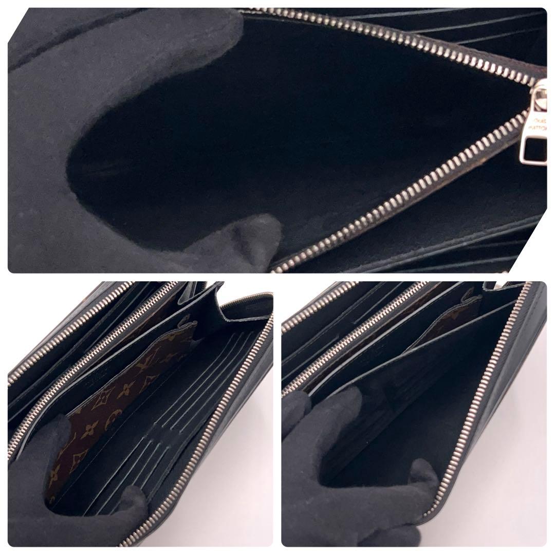 Louis Vuitton Monogram Macassar Zippy XL Wallet Clutch — view 5