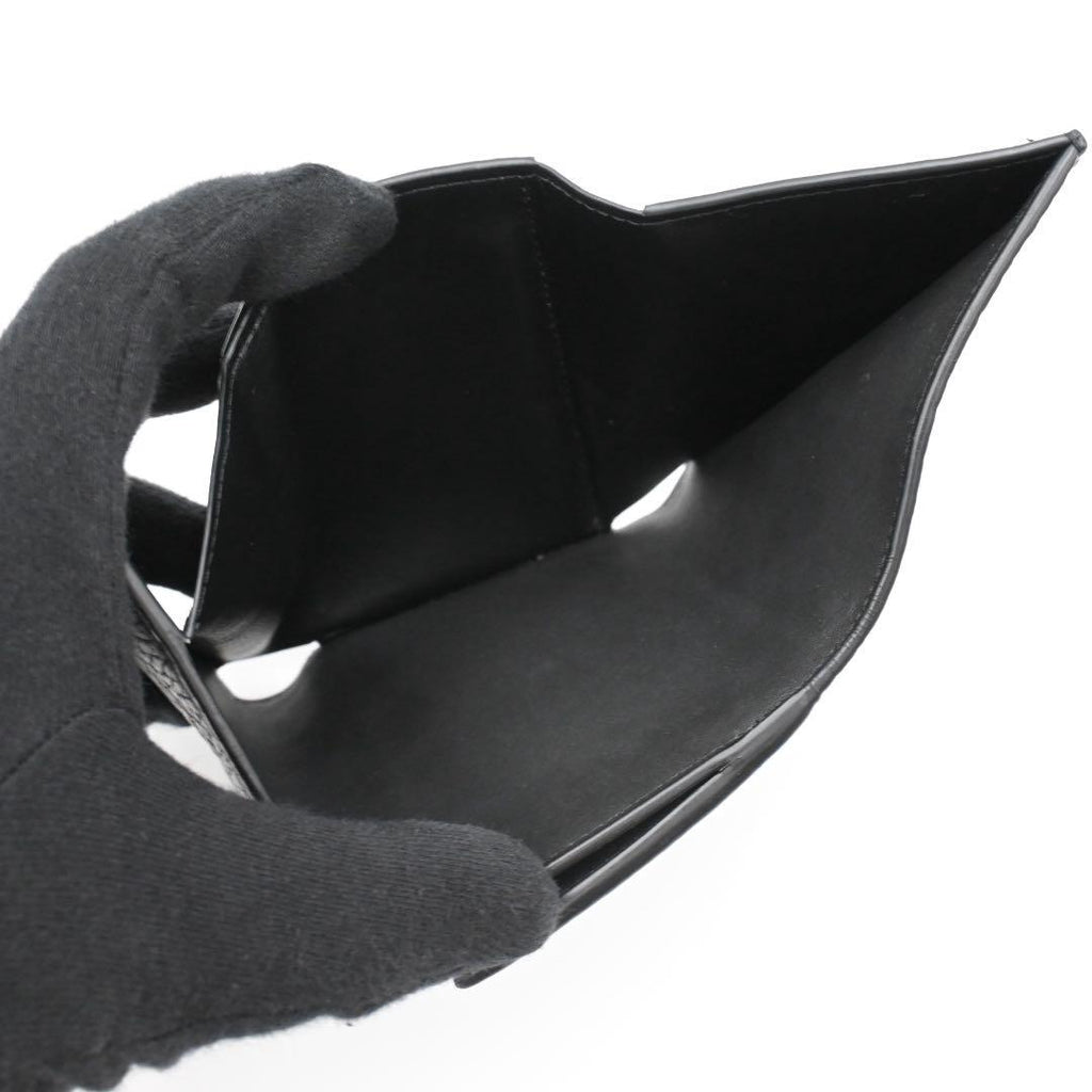 Louis Vuitton Portefeuille Pilot Trifold Wallet Black Taurillon — view 4