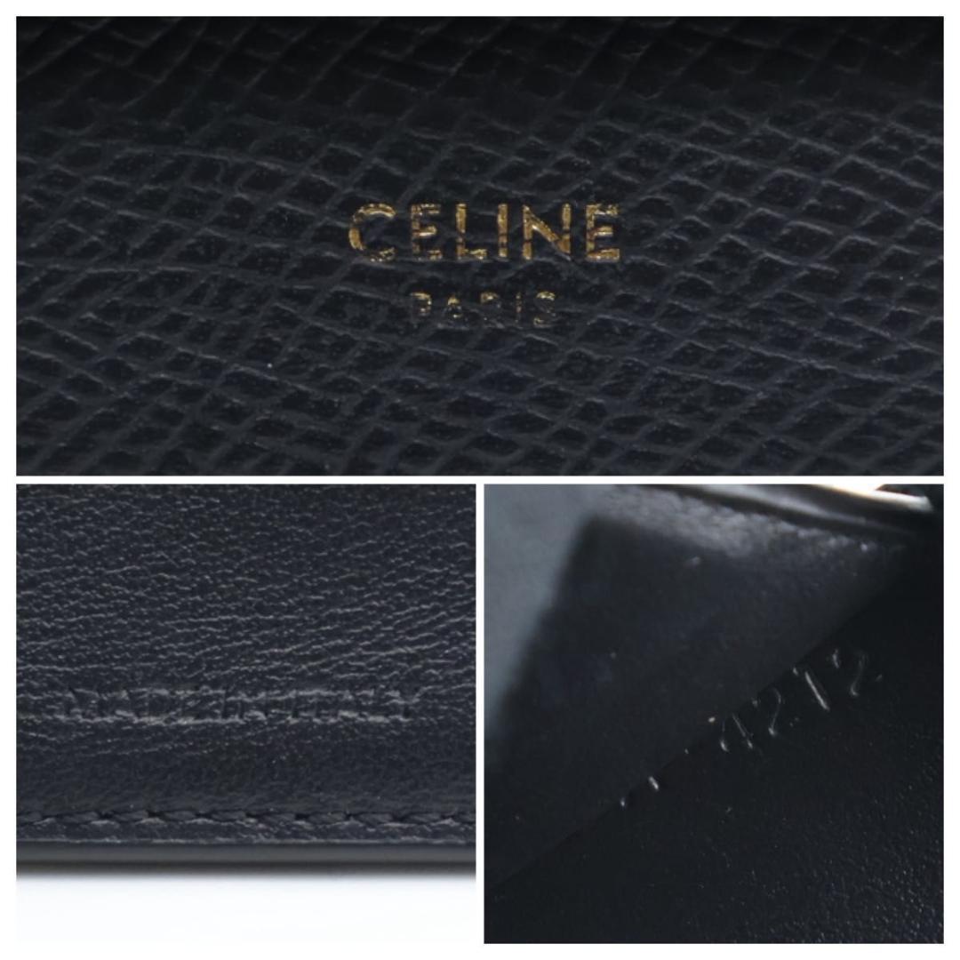 Celine Trifold Wallet Black — view 7