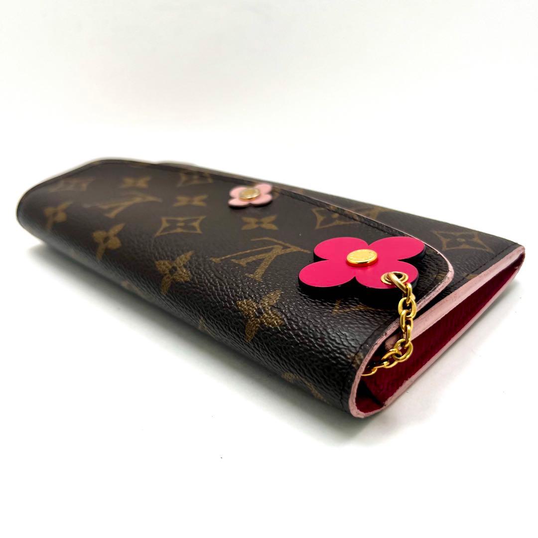Louis Vuitton Flower Charm Monogram Portefeuille Emily Wallet — view 7